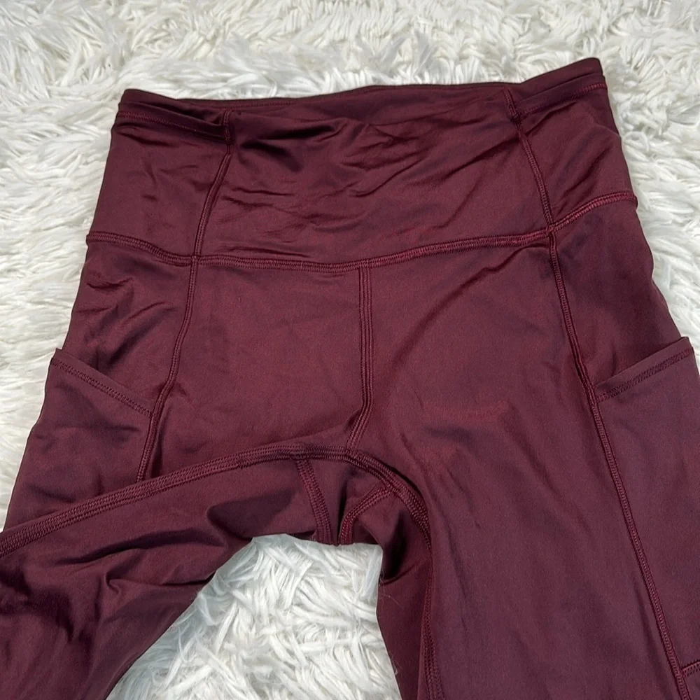 Lululemon Fast and Free Short 8" *Cool Cassis - Picture 2 of 6